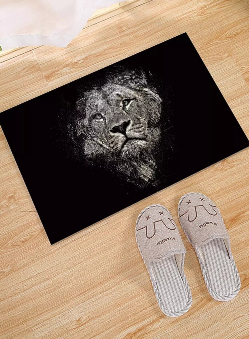 Generic Lion Print Floor Mat  - Image 3