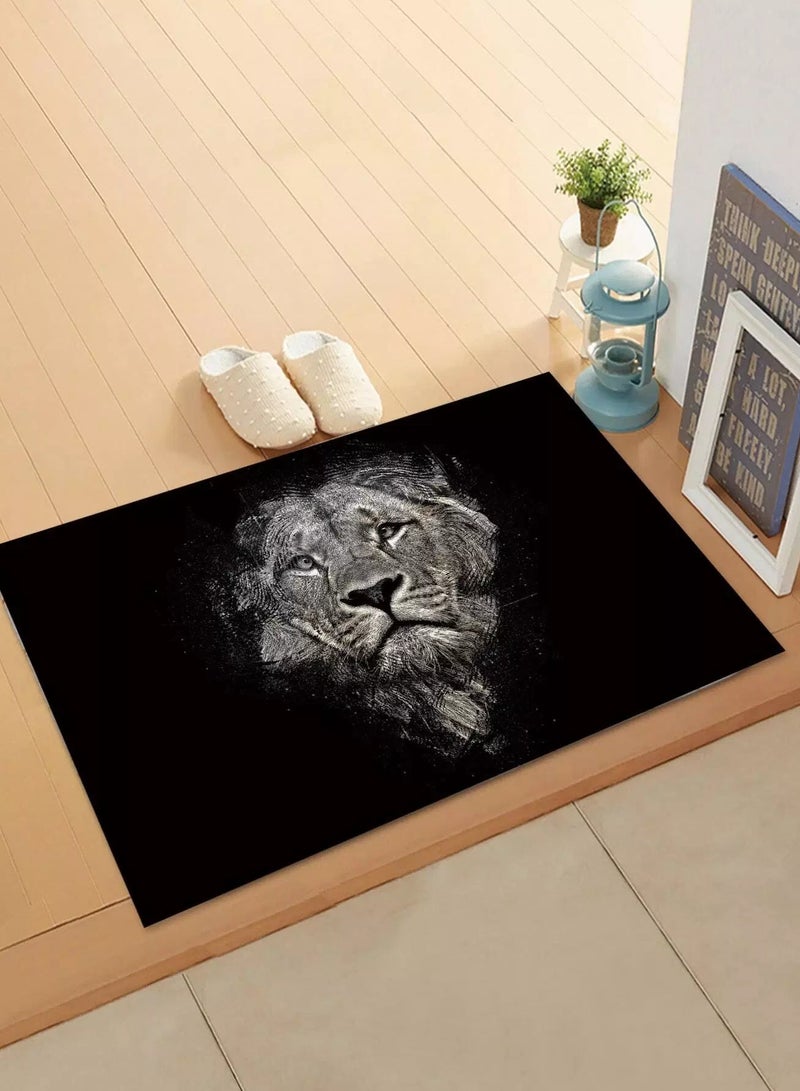 Generic Lion Print Floor Mat  - Image 4