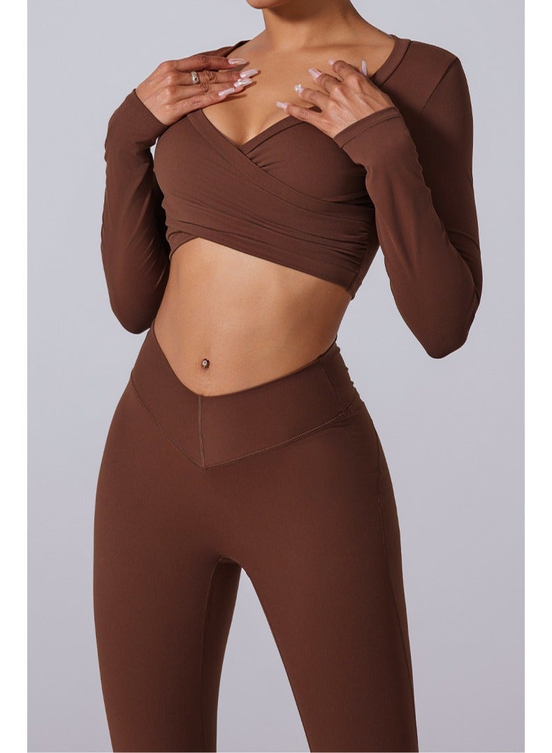 New Product Style Body Shaping Sports and Leisure Yoga Clothing Set - Image 2