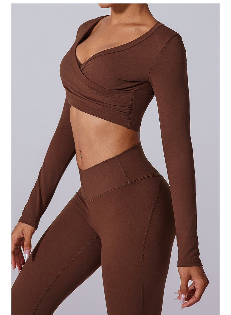 New Product Style Body Shaping Sports and Leisure Yoga Clothing Set - Image 3