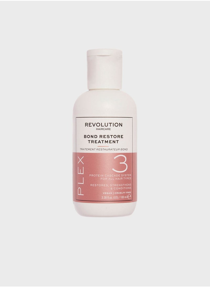 REVOLUTION Plex 3 Bond Restore Treatment 100ml  - Image 1