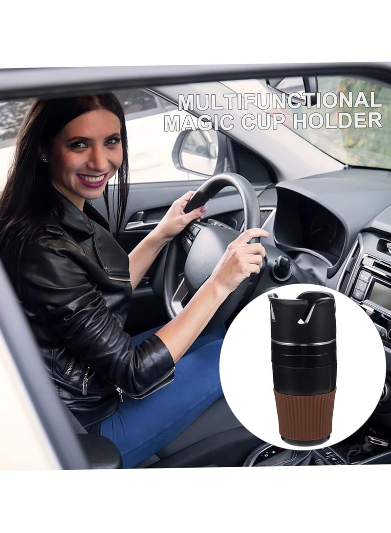 GGOOT 3pcs cup holder cup carriers for drinks adjust the size holder extendable car bottle holder car mugs holder car drink holder beverage drink bottle stand automatic car door abs - Image 4