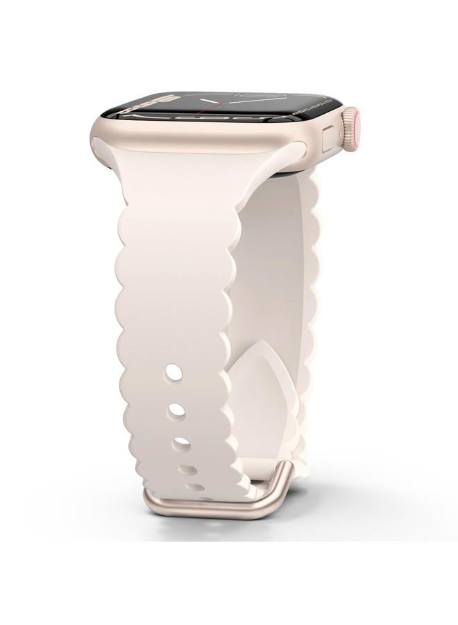 Sunnywoo حزام رياضي من السيليكون متوافق مع أساور ساعة آبل 38mm 40mm 41mm 42mm 44mm 45mm 46mm 49mm للنساء والرجال، سوار معصم ناعم مقاوم للماء بديل لحزام رياضي لأساور iWatch سلسلة 10 9 8 7 - Image 1