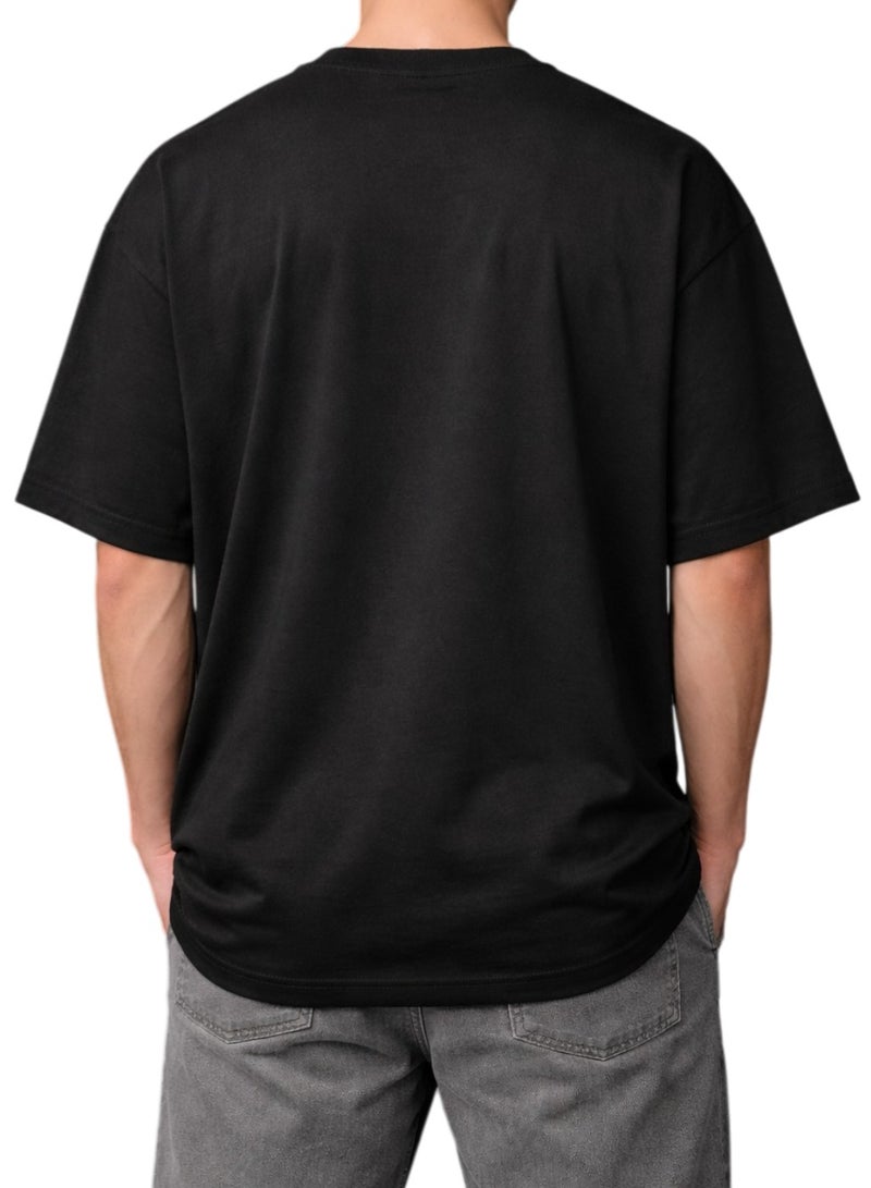 The Killing Joke - Classic Joker Camera Graphic Lose Fit T-Shirt (Black) - Image 4