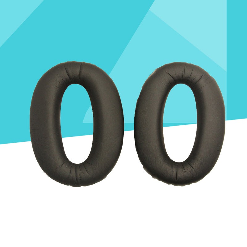 📱 وسائد أذن بديلة لسماعات سوني WH 1000XM2 عازلة للضوضاء باللون الأسود - Image 1