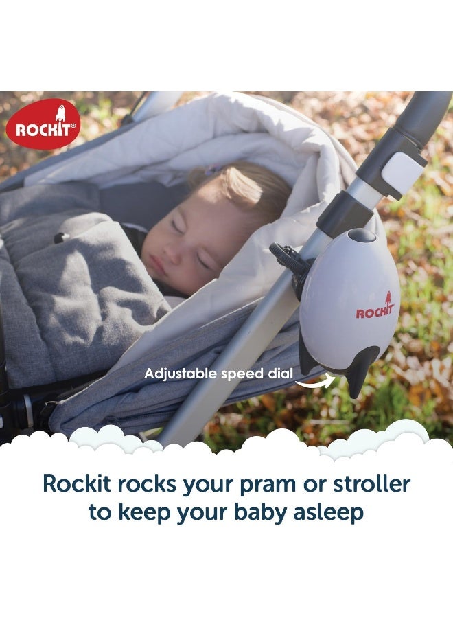 Rockit Award-Winning Portable Baby Pram Rocker (Rechargeable Version) - Image 2