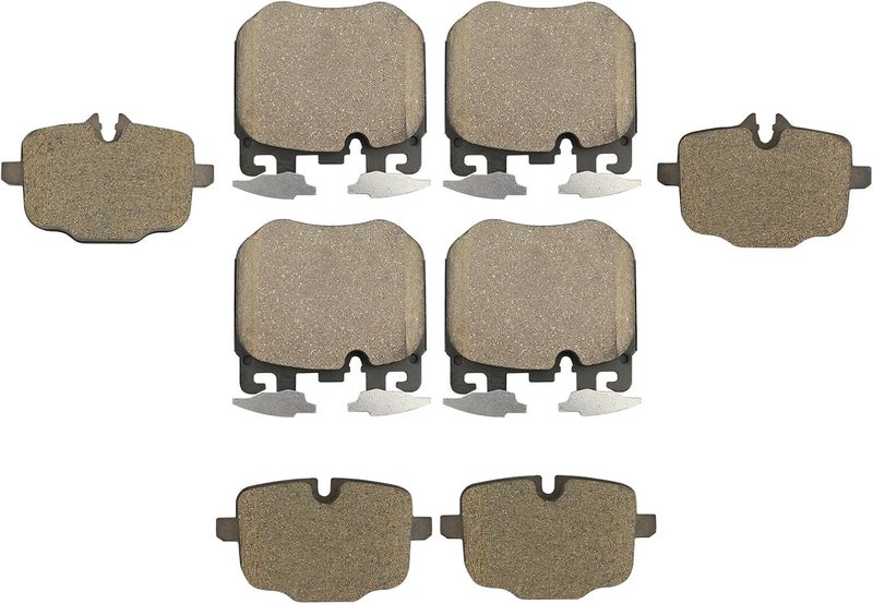Tivora Front and Rear Brake Pads for BMW X5, X6, X7 (2019-2024) - Image 2