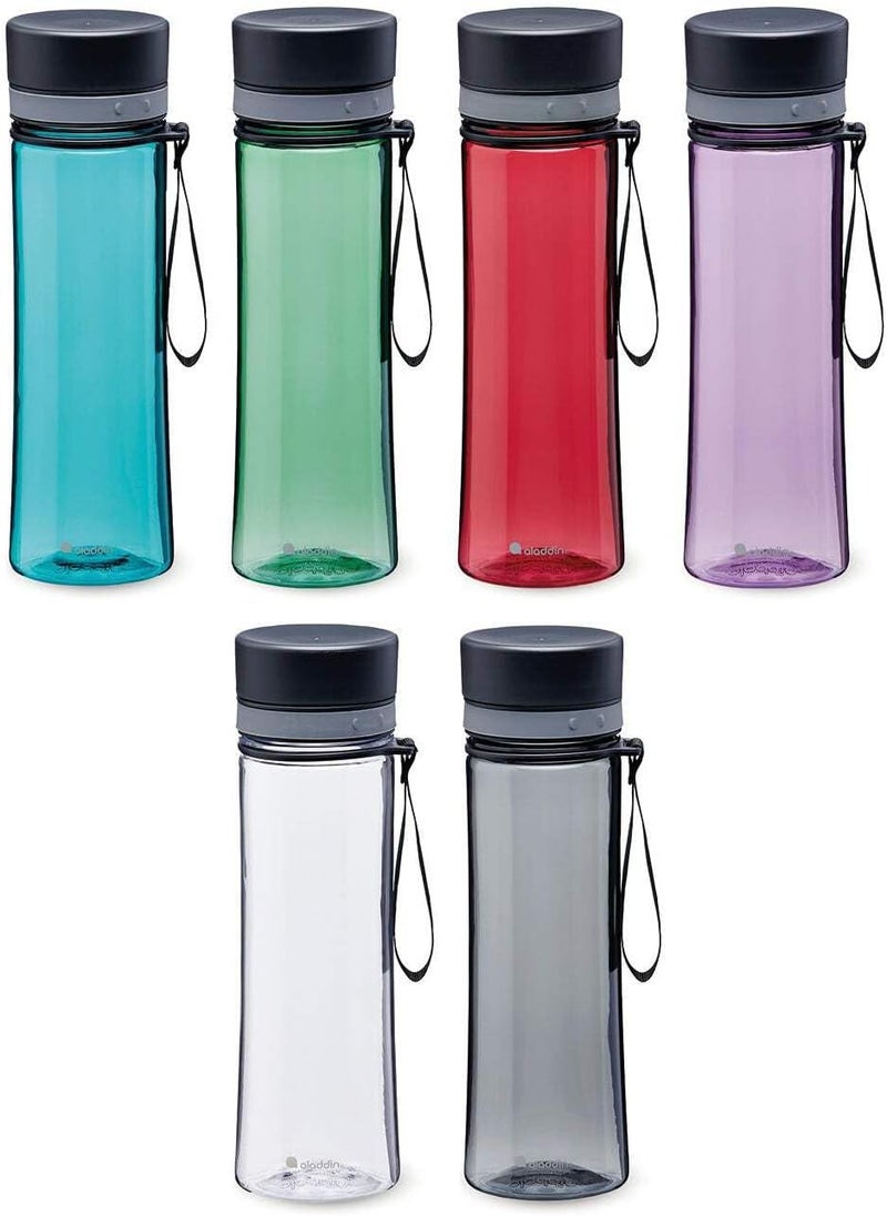 Aladdin Aveo Water Bottle 0.6L Clear & Grey - Leakproof, BPA-Free, Dishwasher Safe - Image 5