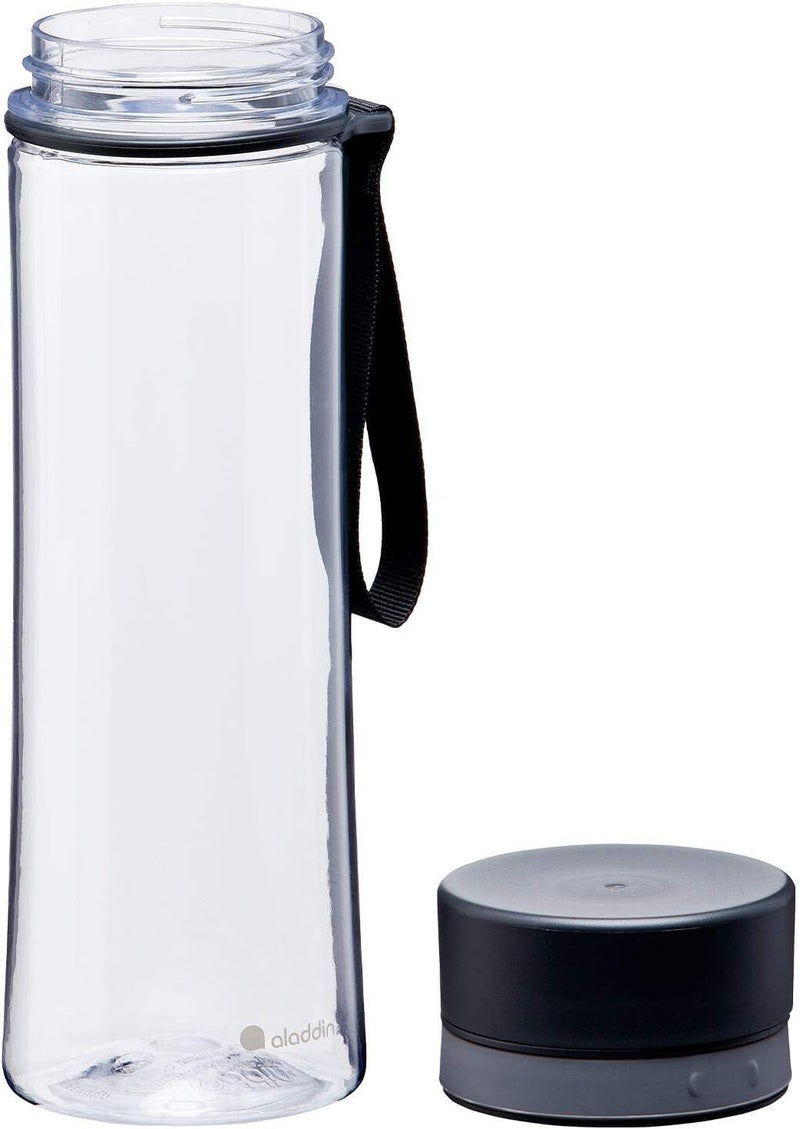 Aladdin Aveo Water Bottle 0.6L Clear & Grey - Leakproof, BPA-Free, Dishwasher Safe - Image 3