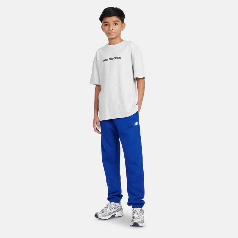 New Balance Grey Kids' Graphic T-Shirt  | Best Price UAE