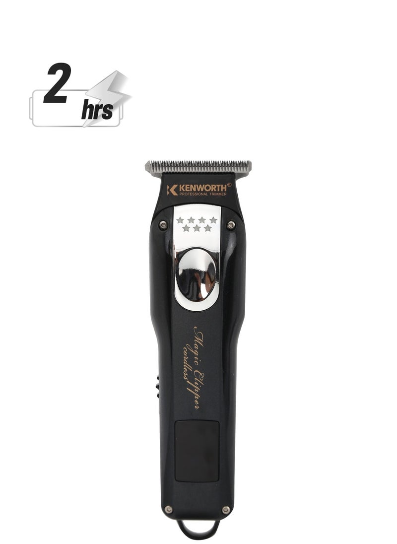KENWORTH - Mens Hair Clippers Cord Cordless Hair Trimmer Professional Haircut Kit for Men USB Rechargeable LED Display KW-9942 - Image 1