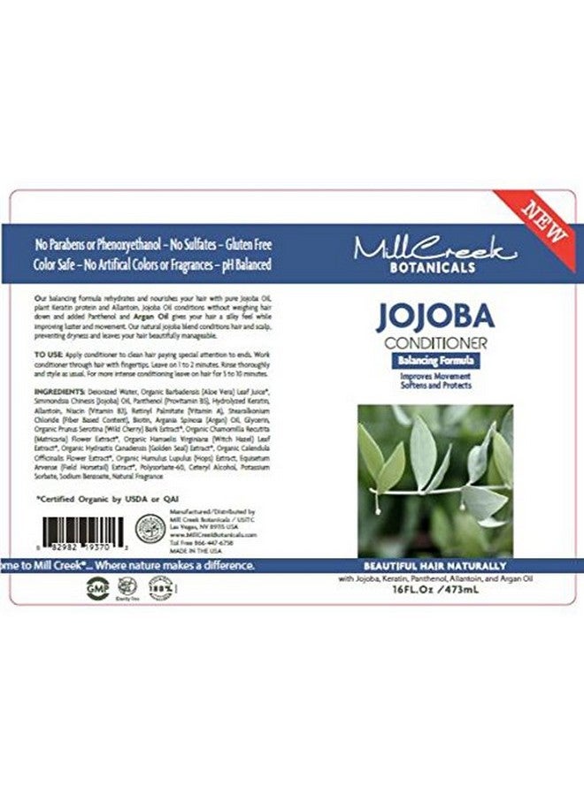 Mill Creek Jojoba Conditioner 16 Ounce 6 Per Case. - Image 4