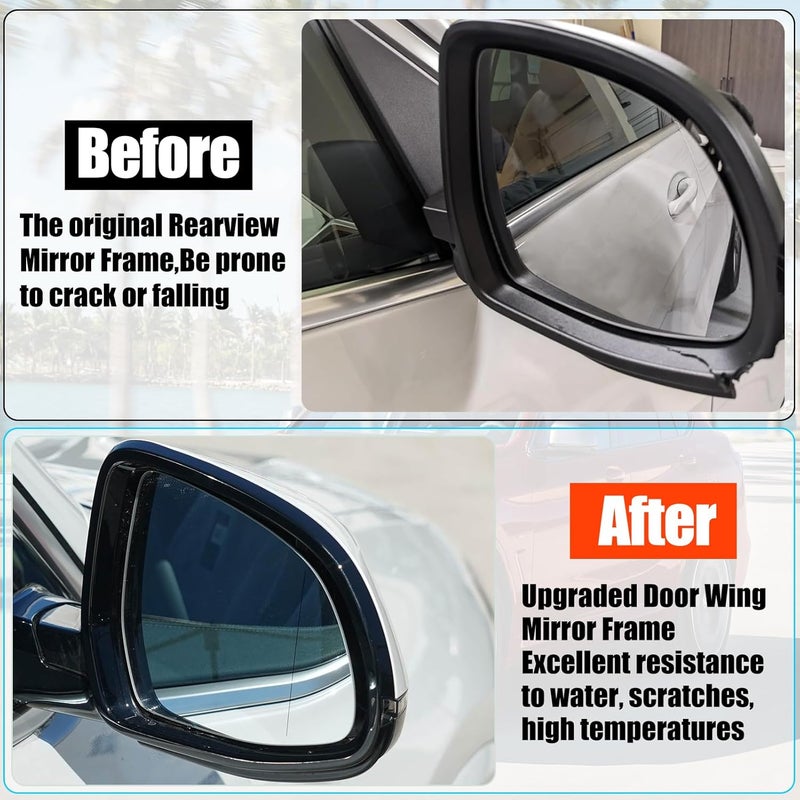 Jaronx Right Side Mirror Housing Frame for BMW X3/X4/X5/X6/X7 (2018-2024) - Image 2