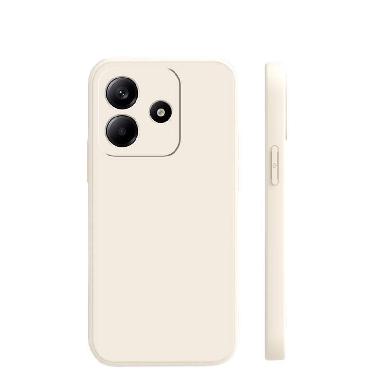 TPU Protective Case for Redmi Note 14 with Shockproof and Drop Protection plus Shockproof plus Full Coverage plus Matte Finish in White - Image 3