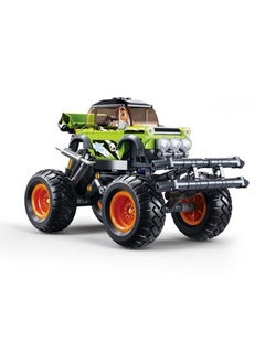 Sluban Sluban - Power Bricks Wind-up Big Foot Green BKI Truck 264 Pieces - M38-B1158  - Image 2