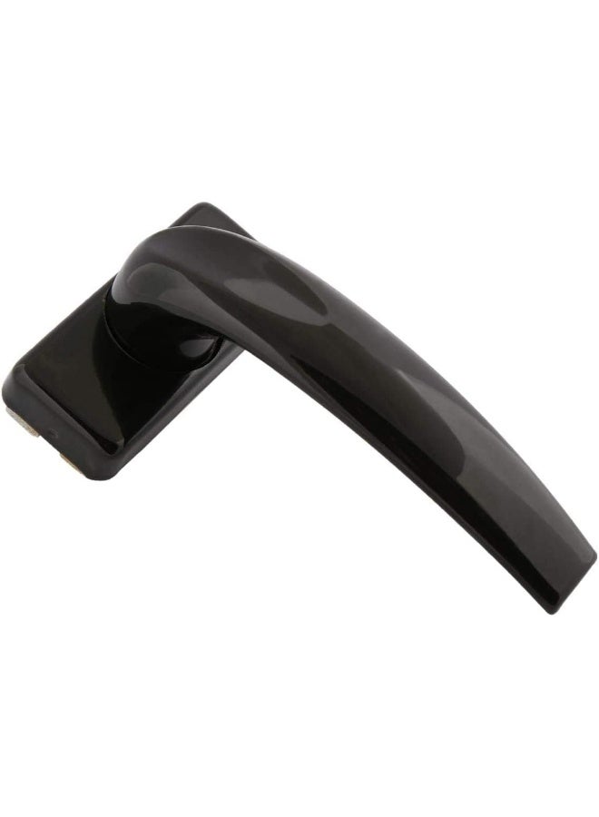 Biella Aluminium Door Handle For Home Door Bedroom, Office, Hotels Etc.-Black - Image 2