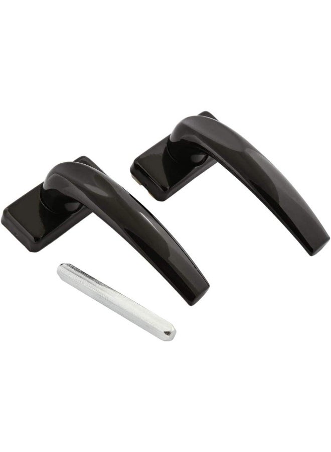 Biella Aluminium Door Handle For Home Door Bedroom, Office, Hotels Etc.-Black - Image 1