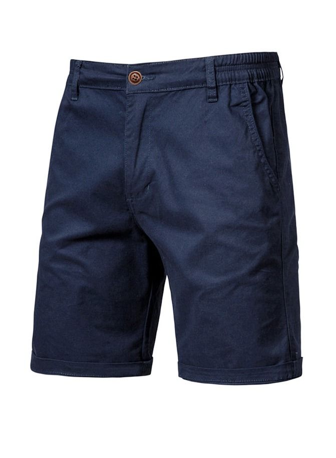 Solid Colour Sports Jogger Shorts Pants