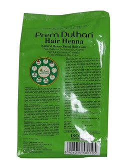 Prem Dulhan Prem Dulhan Hair Henna Natural Henna Based Hair Color Natural Brown -125g  - Image 2