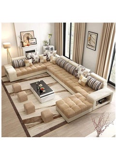 Comfynest Corner Sofa Set Elevate Your Apartment's Living Room with Stylish Furniture  - Image 1