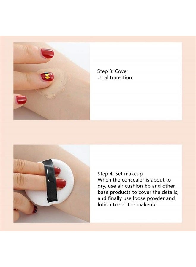 Sonew Tattoo Concealer, Tatoo Cover Cream Full Coverage Waterproof Makeup Skin Care Colorful Cream - Image 2