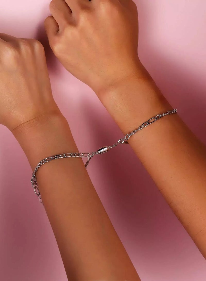 2pcs Couple Magnetic Bracelet  - Image 1
