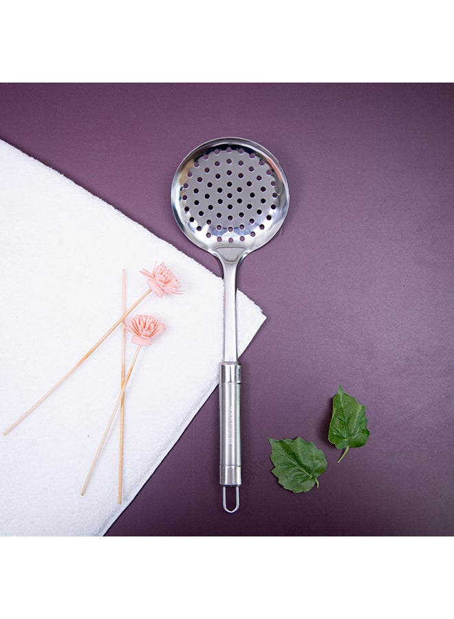 Stainless Steel Skimmer Silver 34.5x11.3cm - Image 5