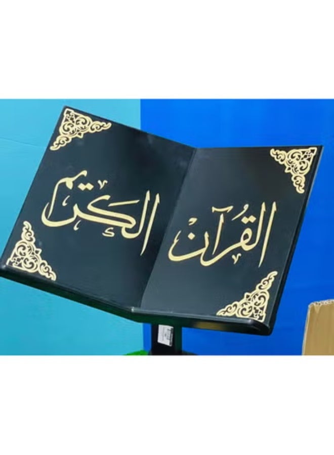 تايبا ستاند جديد لكتاب القرآن الكريم إسلامي ، حامل مصحف قابل للتعديل ، حامل مصحف - Image 3