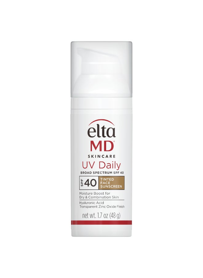 EltaMD واقي شمس يومي ملون للوجه SPF 40 - Image 1