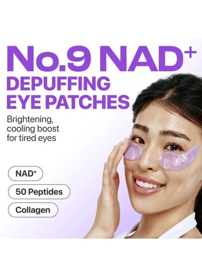 Num No.9 NAD+ Collagen Under Eye Patches (5 Pairs) – Firming & Anti-Wrinkle Eye Treatment - Image 3