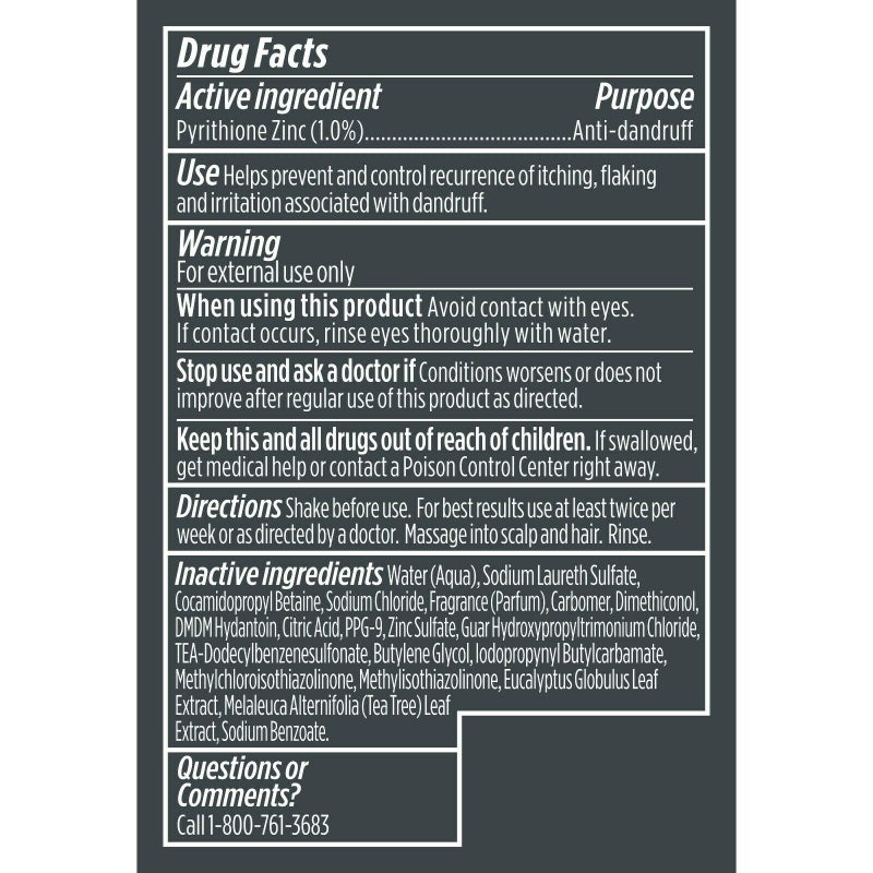 Dove Men+Care Dermacare Scalp 2 in 1 Shampoo & Conditioner Dandruff Defense 12 oz - Image 3