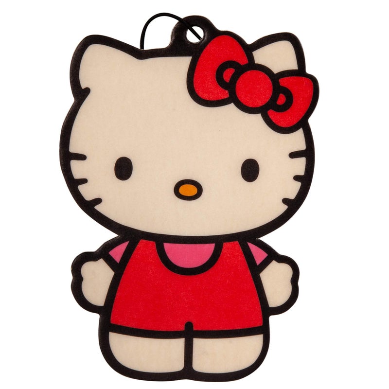 Plasticolor Hello Kitty Air Freshener - Strawberry Scent - 2 Pack - Image 3