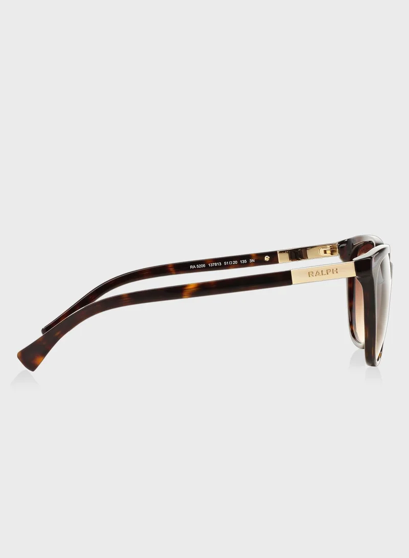 POLO RALPH LAUREN 0RA5206 Tortoise Wayfarers Sunglasses