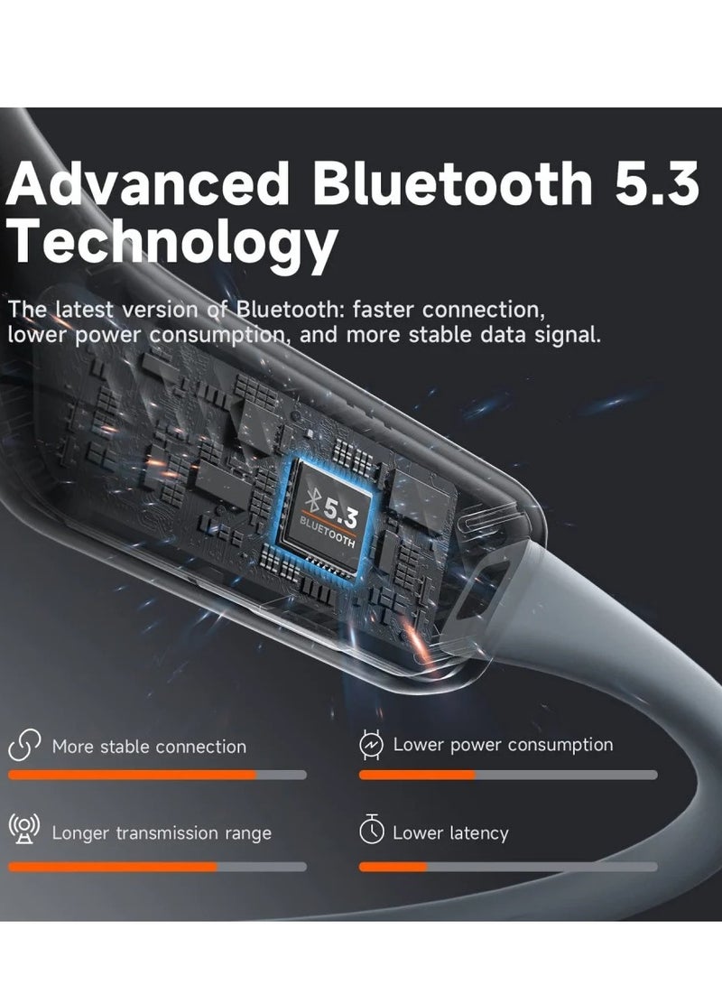 Devon Bluetooth sports headphones with comfortable in-ear design, a powerful 180mAh battery for extended use, and support for calls and music with clear sound quality. - Image 3