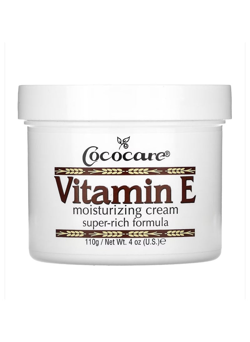 Cococare Vitamin E Moisturizing Cream 4 oz (110 g) - Image 1