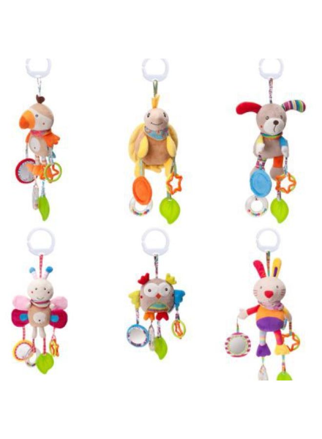 Newborn Baby Stroller Pendant Wind Chime Baby Bed Bell Bed Hanging Rattle Plush Comfort Toy 3-6-12 Months-Color:Fox - Image 5