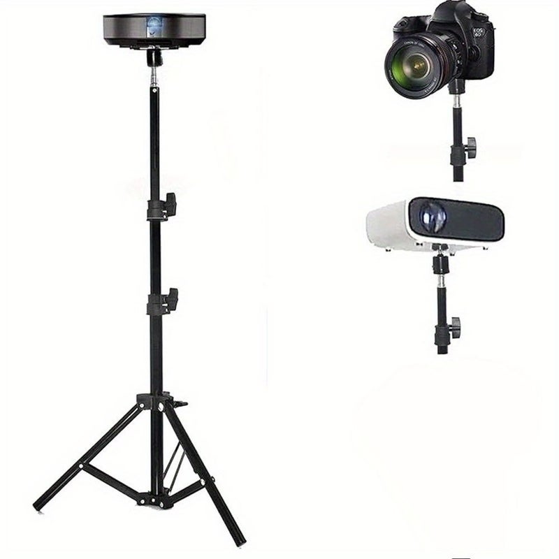 50cm Adjustable Projector Tripod Stand For Projector Led Camera Floor Tripod With Sturdy Connectors Portable Height Adjustable For Video Projection - Image 3