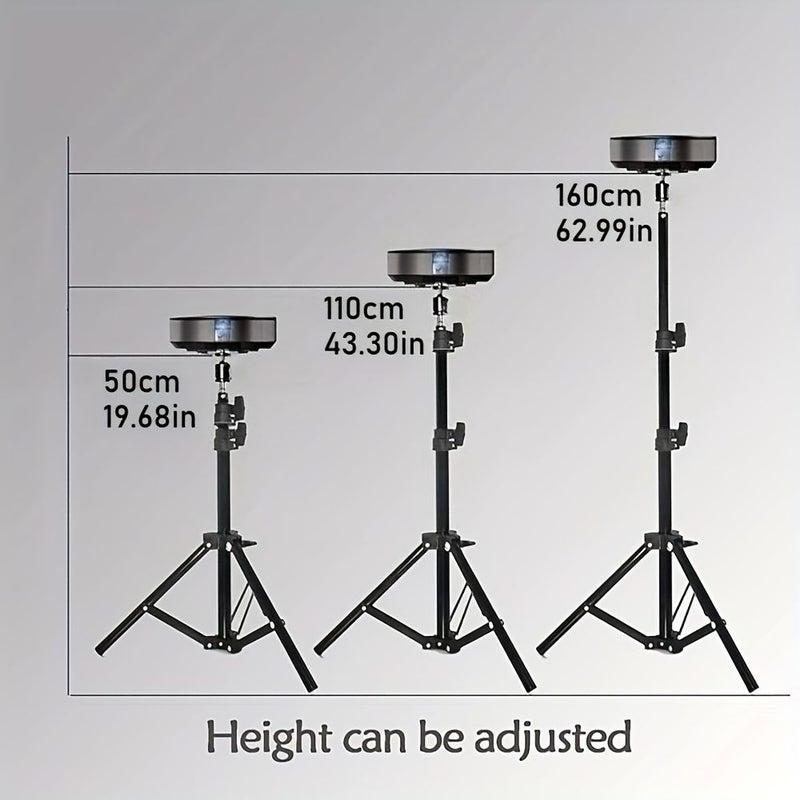 50cm Adjustable Projector Tripod Stand For Projector Led Camera Floor Tripod With Sturdy Connectors Portable Height Adjustable For Video Projection - Image 5