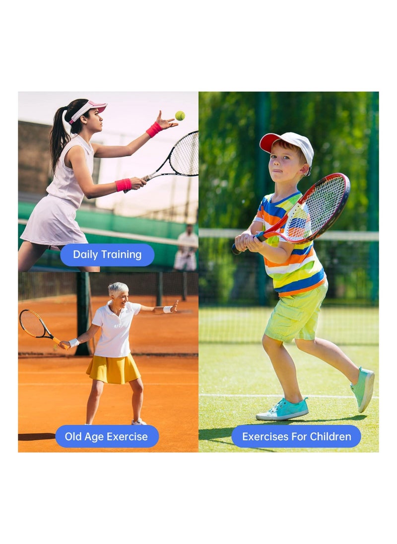 Generic Tennis Trainer Rebound Ball, with String Balls, Solo Tennis Training Equipment, for Self-Pracitce, Portable Tennis Training Tool, Tennis Rebounder Kit, Suitable for Beginners Sport Exercise  - Image 5