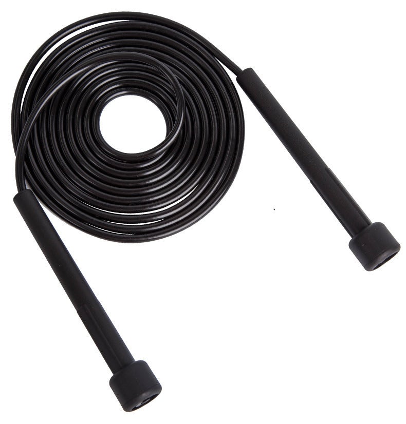 Generic New Macaron Color Matching Mens and Womens Fitness Sports Childrens School Special Color Non-slip Pole Rope Skipping for Hair Penholder Skipping Rope Black 