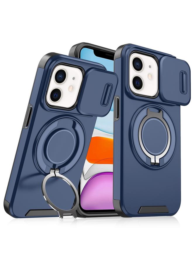 اس-توب جراب لهاتف iPhone 11 مزود بحلقة منزلق وحامل كاميرا - Image 1