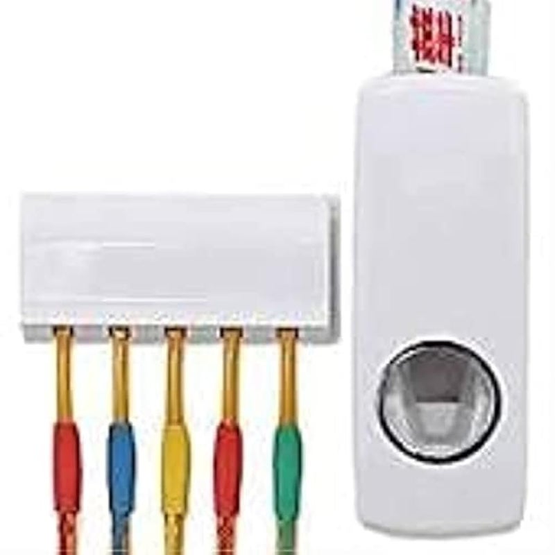 Spaceshoop Toothbrush and Paste Holder, White - Image 2