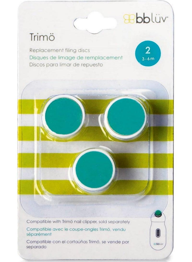 bbluv Trimo Replacement Filing Discs 3 Pack Stage2 3-6 Months - Image 1