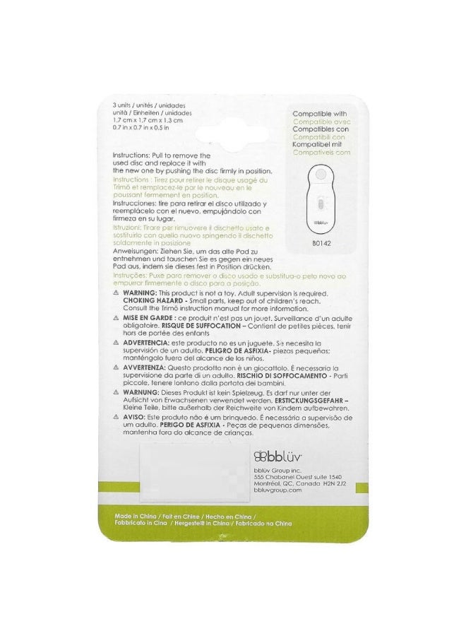 bbluv Trimo Replacement Filing Discs 3 Pack Stage2 3-6 Months - Image 2