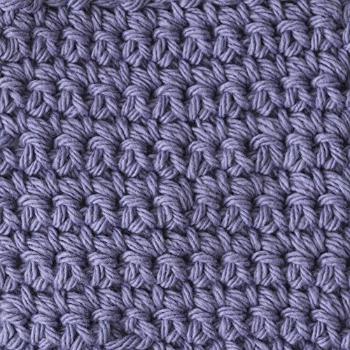 Lily 10200101317 Sugar 'N Cream The Original Solid Yarn, 2.5oz, Medium 4 Gauge, 100% Cotton - Hot Purple - Machine Wash & Dry - Image 3