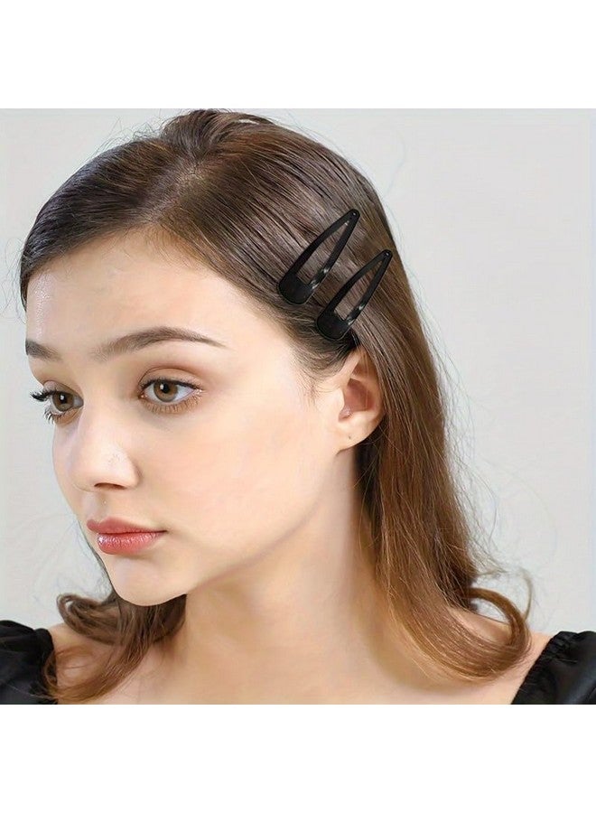 Chanderkash Tic Tac Hair Clips for Women (Matte Black) 5cm - Pack of 6(12 Pieces) - Image 4