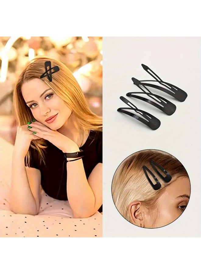 Chanderkash Tic Tac Hair Clips for Women (Matte Black) 5cm - Pack of 6(12 Pieces) - Image 5