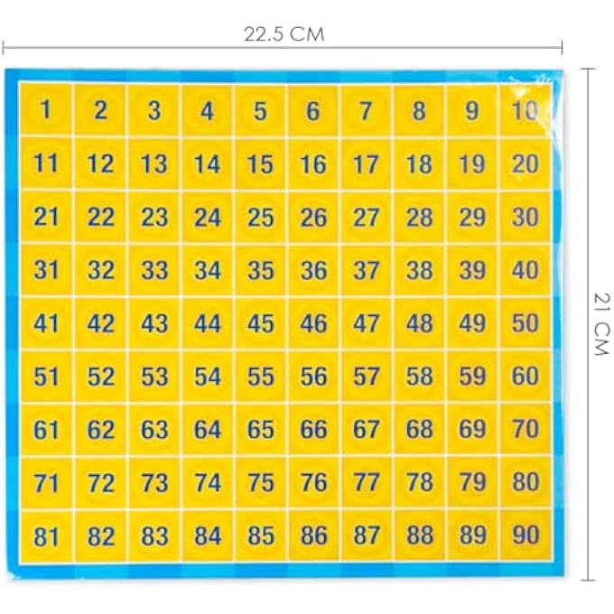 RATNA'S Ratnas Fun Housie Jumbo with 300 Tickets  Number Tile Fixable Board Game Tambola  A Family Entertainer Party Game for All Ages - Image 3