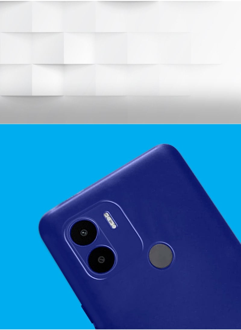 دبليو تيك جراب سيليكون ناعم للغاية لهاتف Xiaomi Redmi A2+ / A2Plus 4G 2023 أزرق  - Image 3