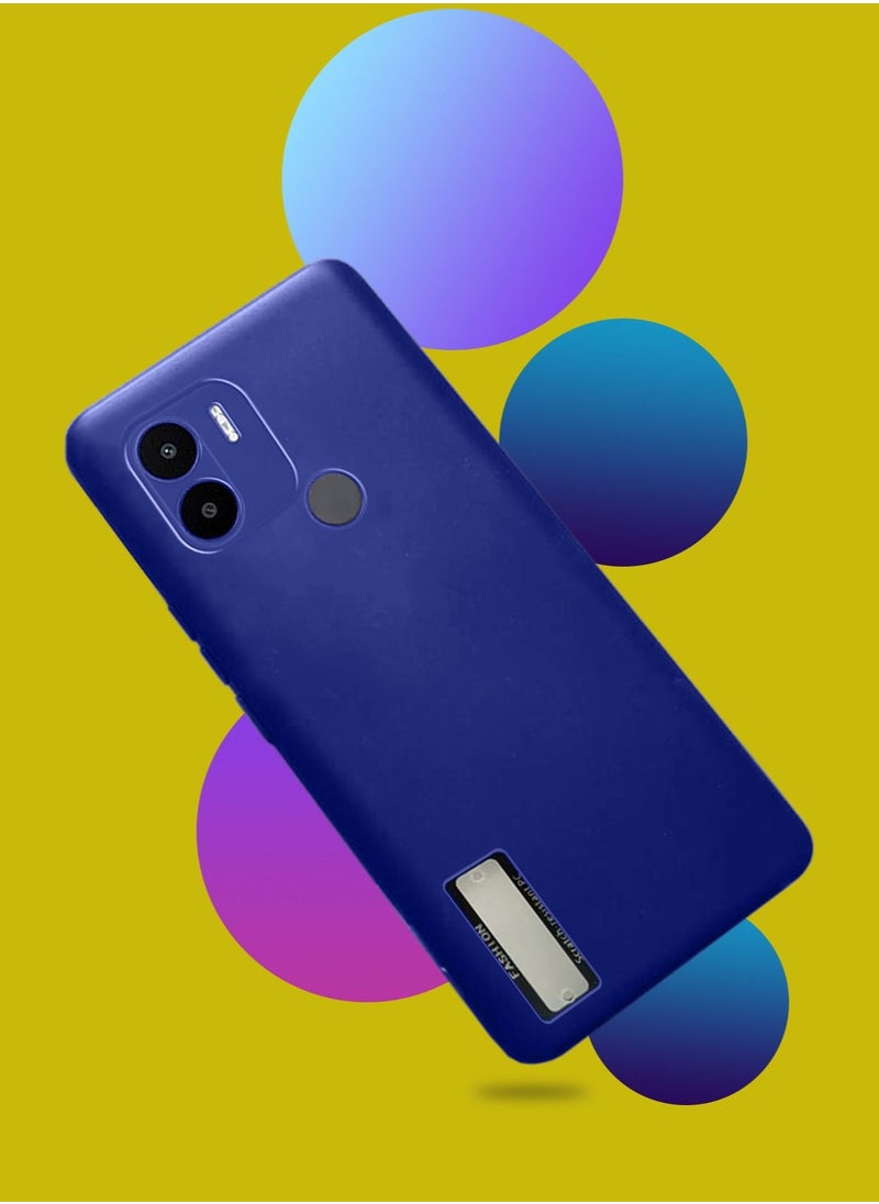 دبليو تيك جراب سيليكون ناعم للغاية لهاتف Xiaomi Redmi A2+ / A2Plus 4G 2023 أزرق  - Image 2